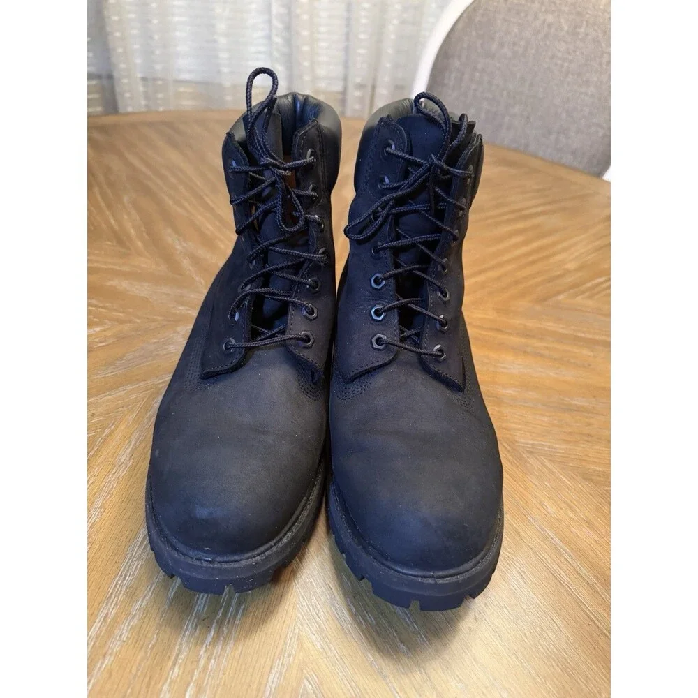 Timberland 10073 Men’s 10M 6” Premium Work Boots - Black - Nice Find!